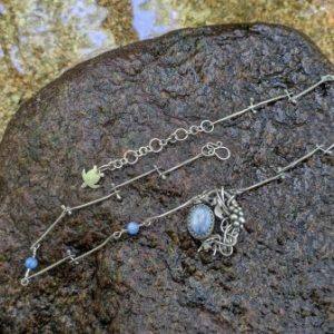 Parure Céto Cyanite La Forge d'Eos