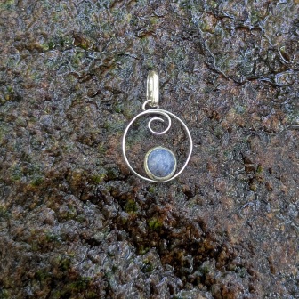 Pendentif Galène collection acqua La Forge d'Eos